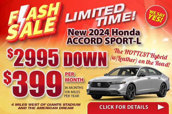 Accord Sport-L Lease Special